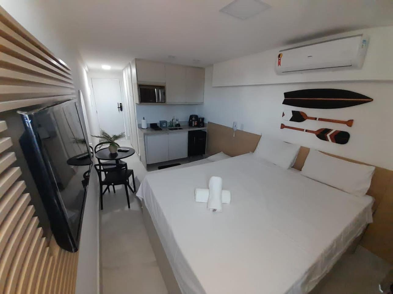 Mykonos Luxo Beira Mar Apartment ปอร์โต จิ กาลินญาส ภายนอก รูปภาพ