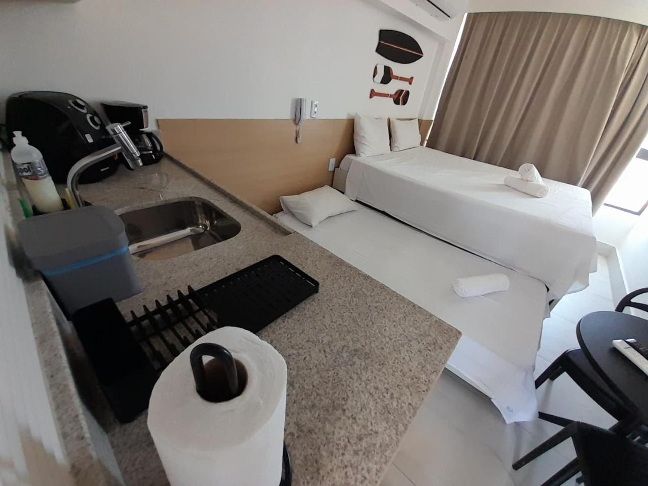 Mykonos Luxo Beira Mar Apartment ปอร์โต จิ กาลินญาส ภายนอก รูปภาพ